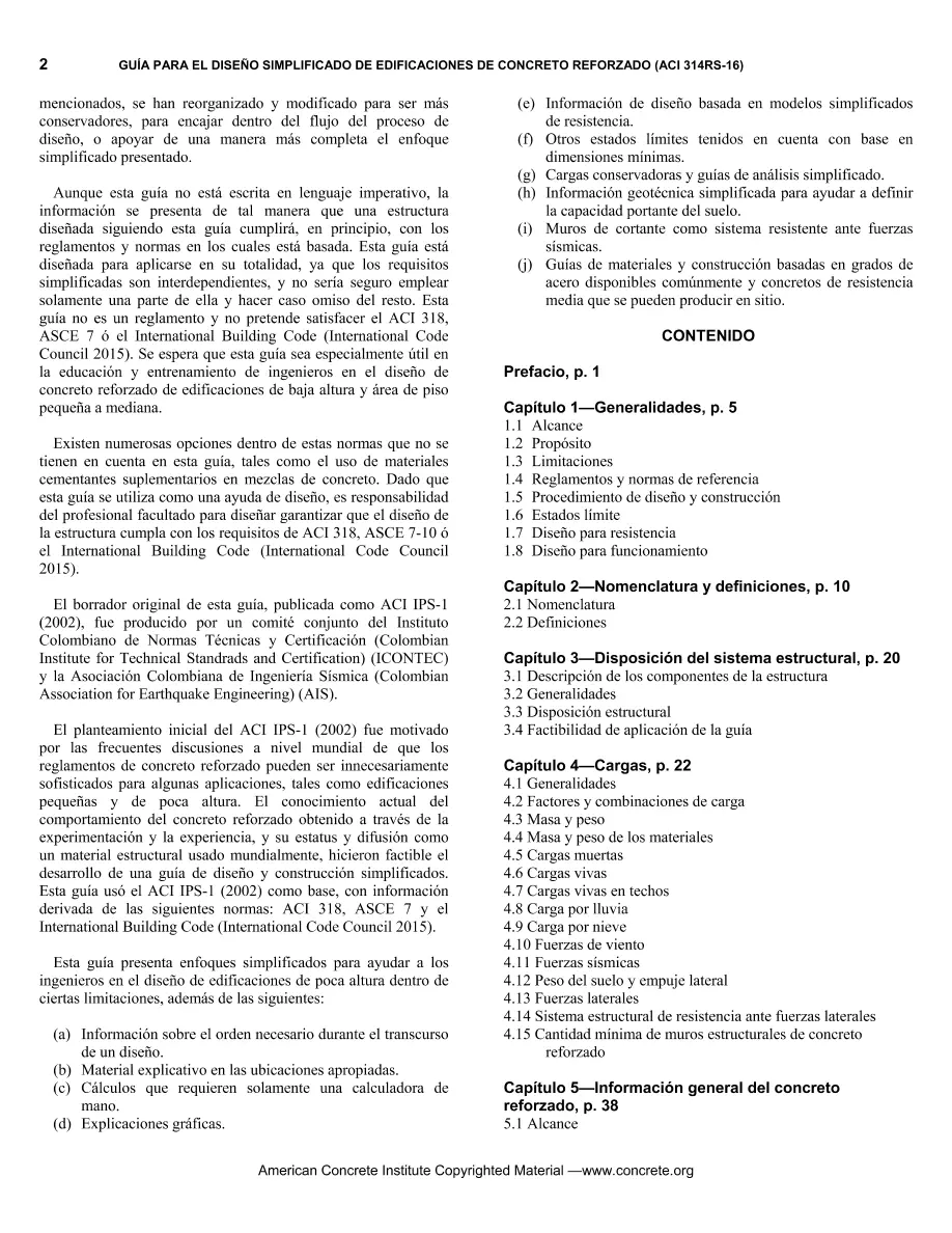 ACI 314RS-16 ACI 314RS-16