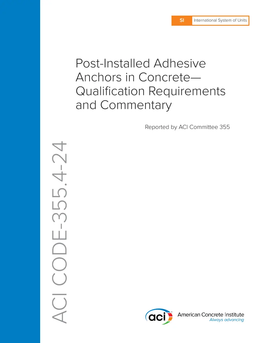 ACI CODE-355.4-24 (SI Units) ACI CODE-355.4-24 (SI Units)