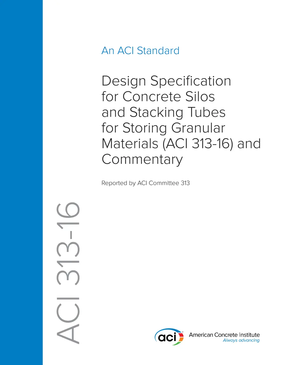 ACI 313-16 ACI 313-16