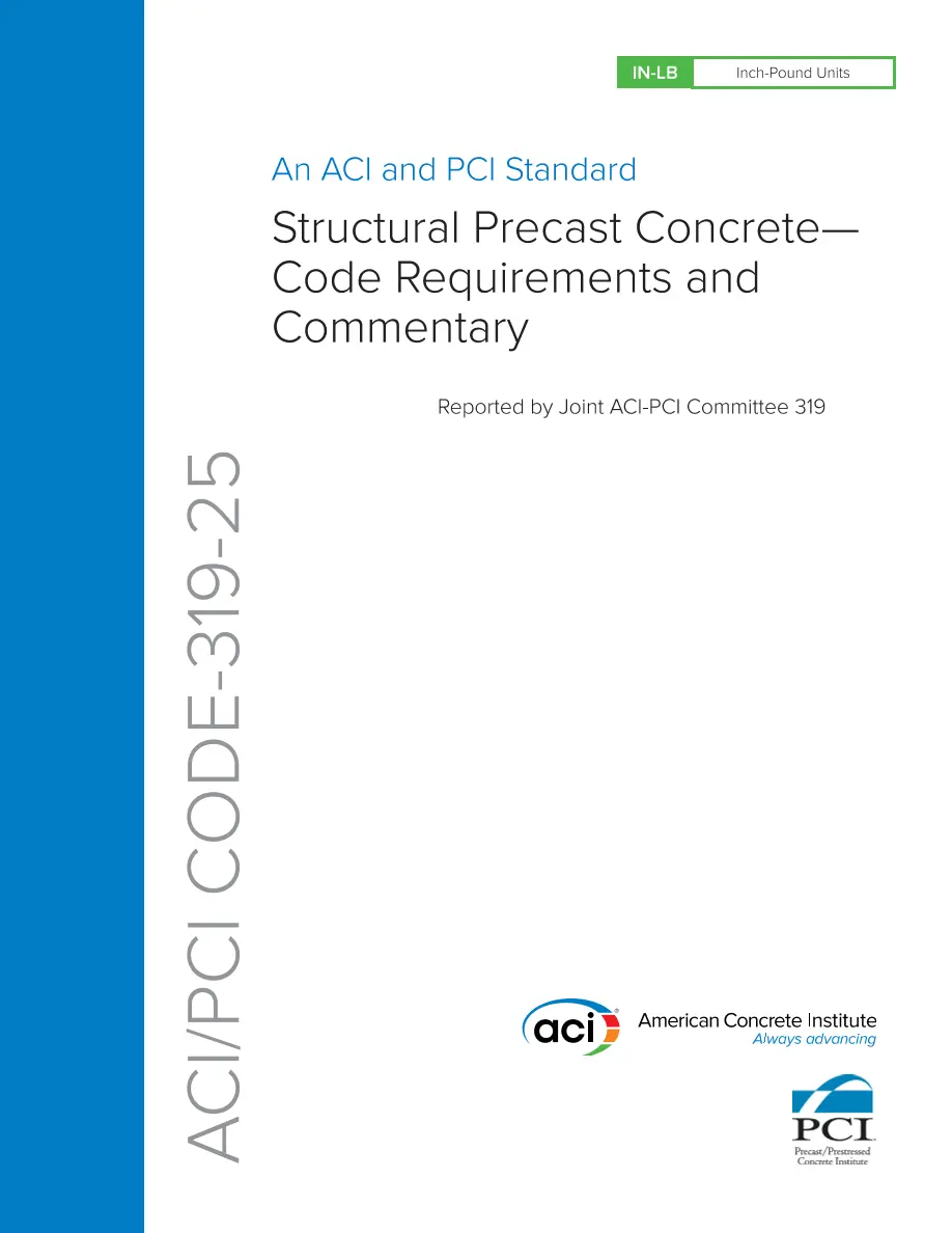 ACI /PCI CODE-319-25 ACI /PCI CODE-319-25