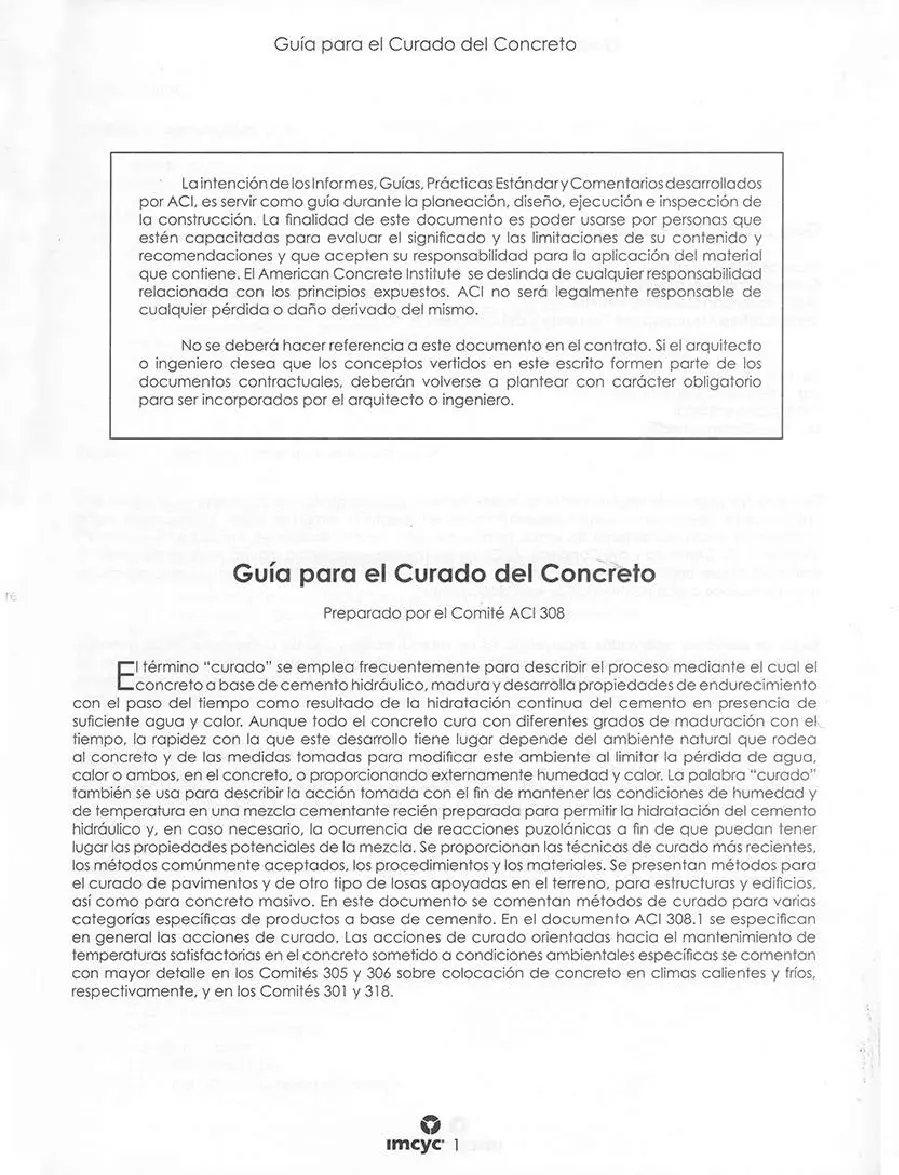 ACI 308S-01 ACI 308S-01