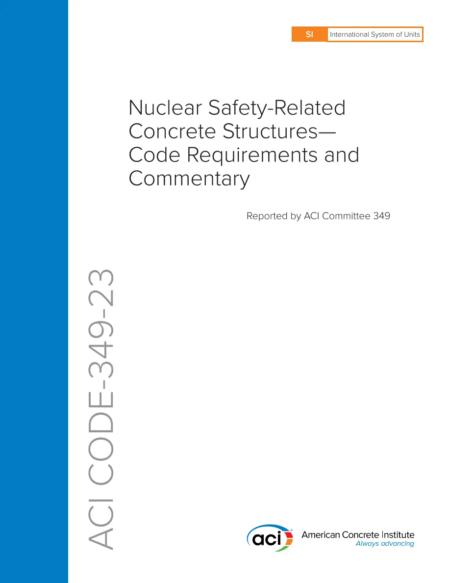 ACI CODE-349-23 (SI Units) ACI CODE-349-23 (SI Units)