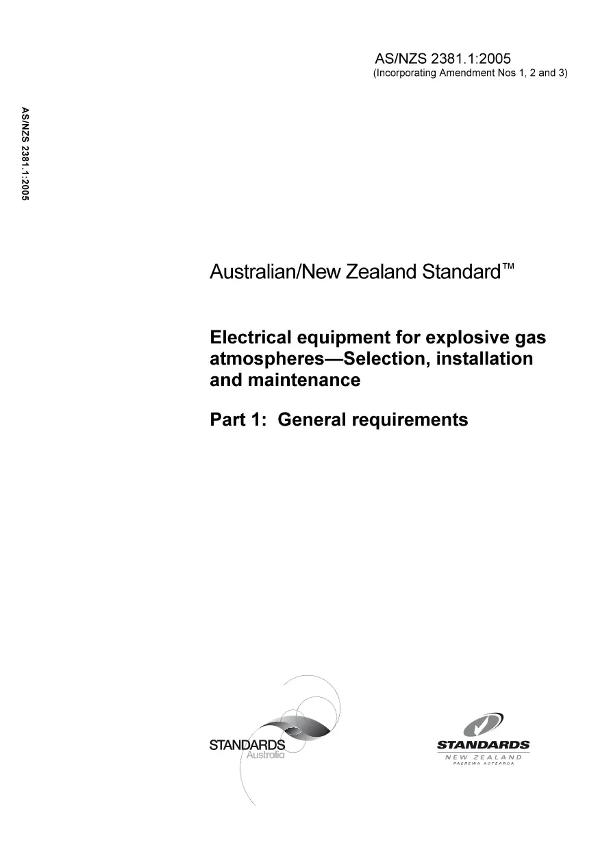 AS/NZS 2381.1:2005 AS/NZS 2381.1:2005