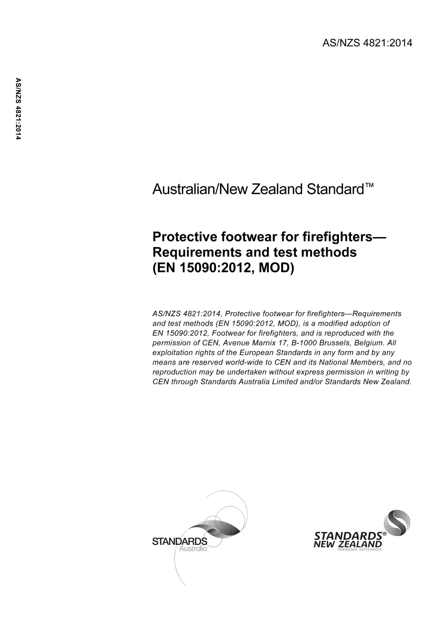 AS/NZS 4821:2014 AS/NZS 4821:2014