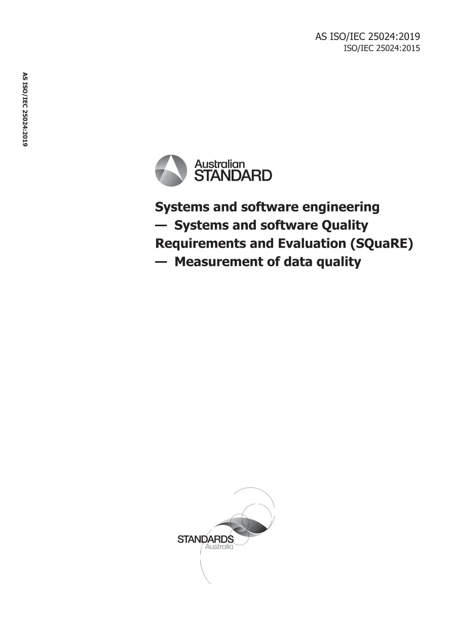 AS ISO/IEC 25024:2019 AS ISO/IEC 25024:2019
