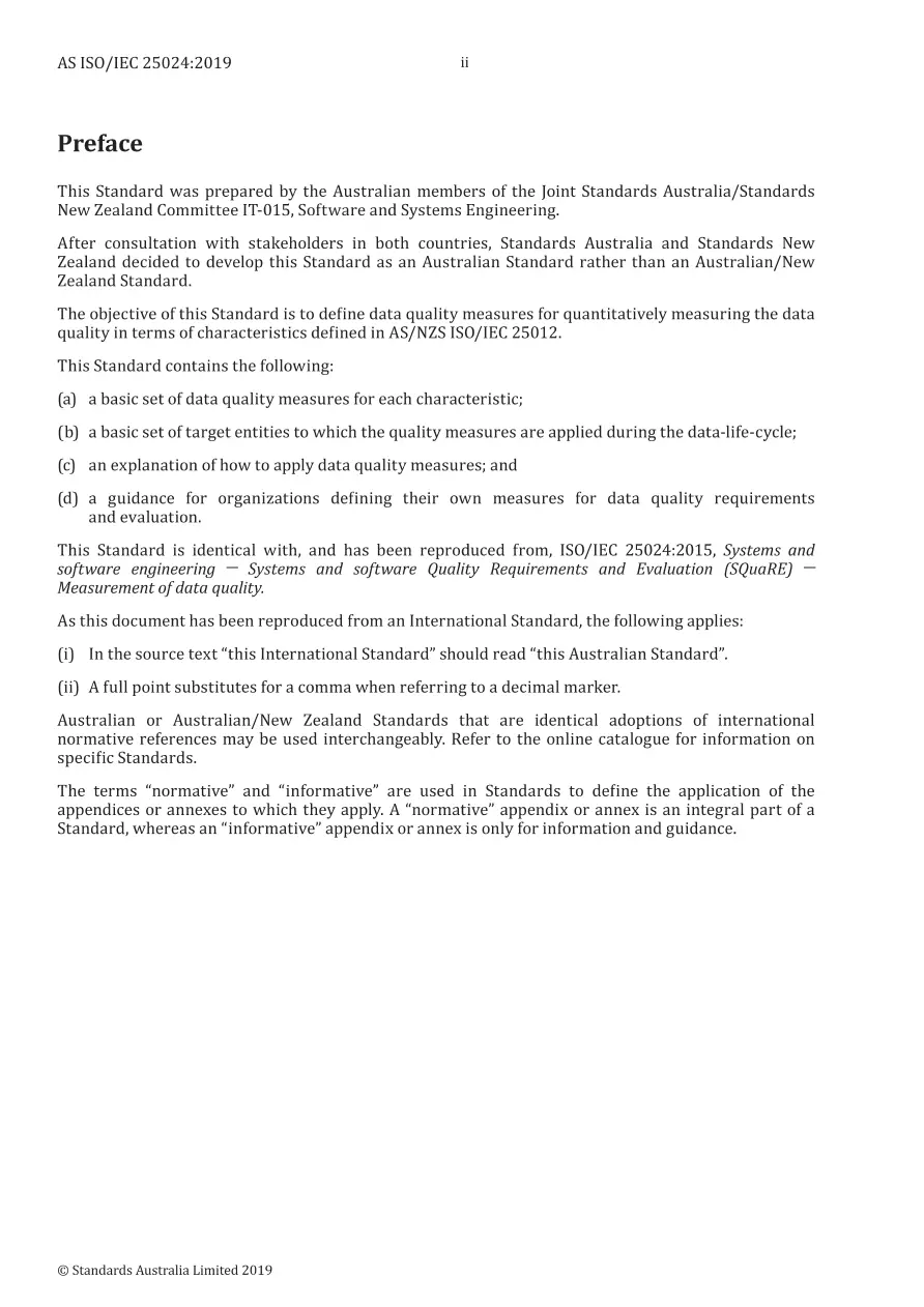 AS ISO/IEC 25024:2019 AS ISO/IEC 25024:2019