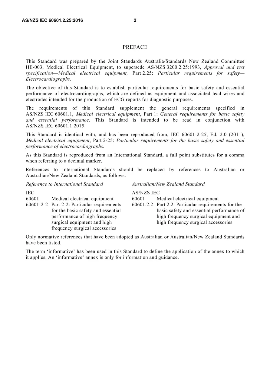 AS/NZS IEC 60601.2.25:2016 AS/NZS IEC 60601.2.25:2016