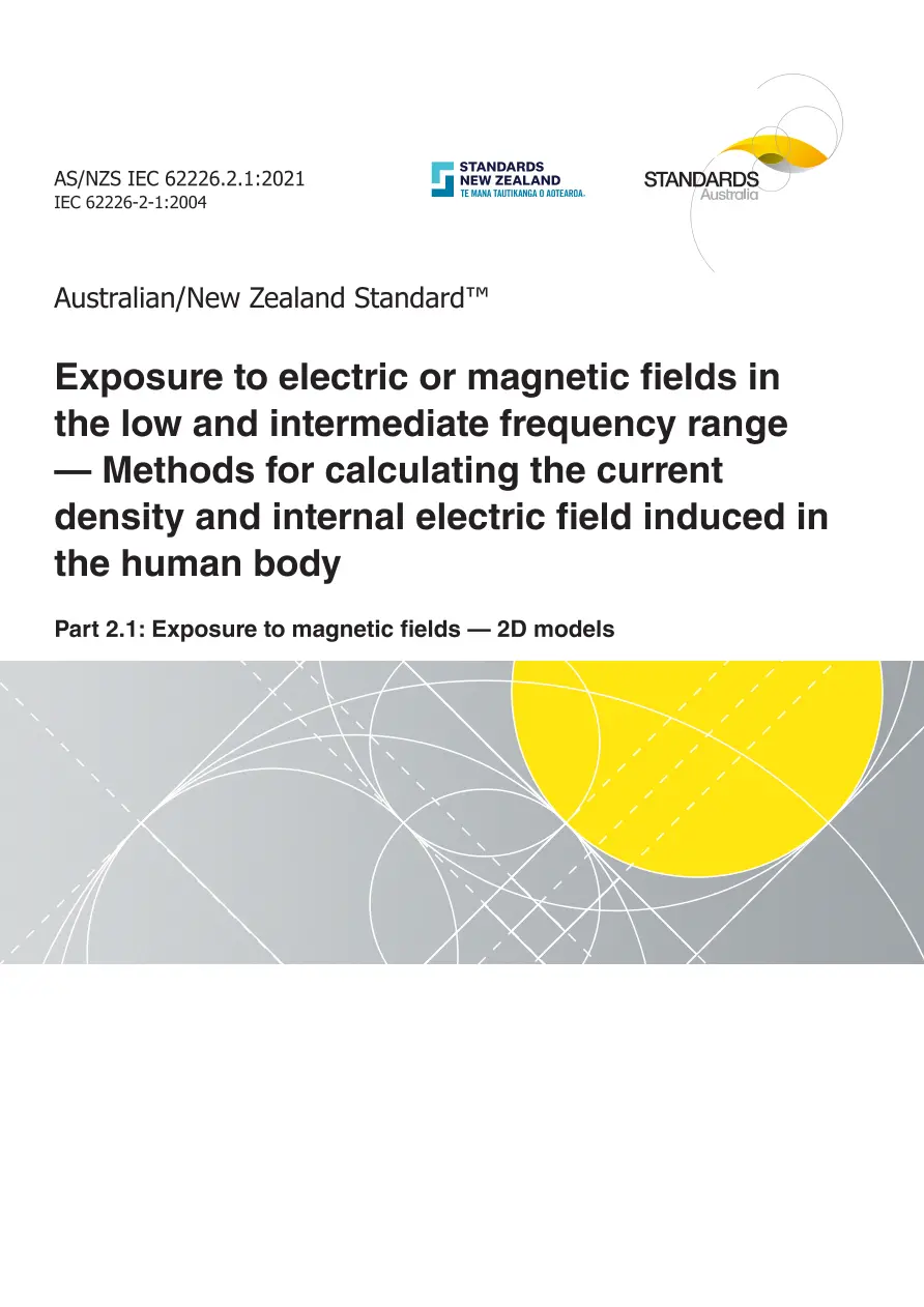 AS/NZS IEC 62226.2.1:2021 AS/NZS IEC 62226.2.1:2021