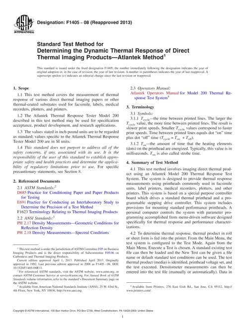 ASTM F1405-08(2013) ASTM F1405-08(2013)