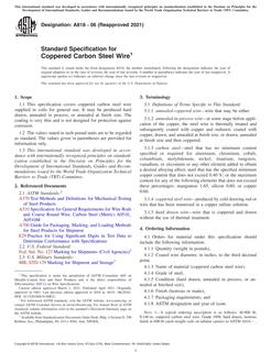 ASTM A818-06(2021) ASTM A818-06(2021)