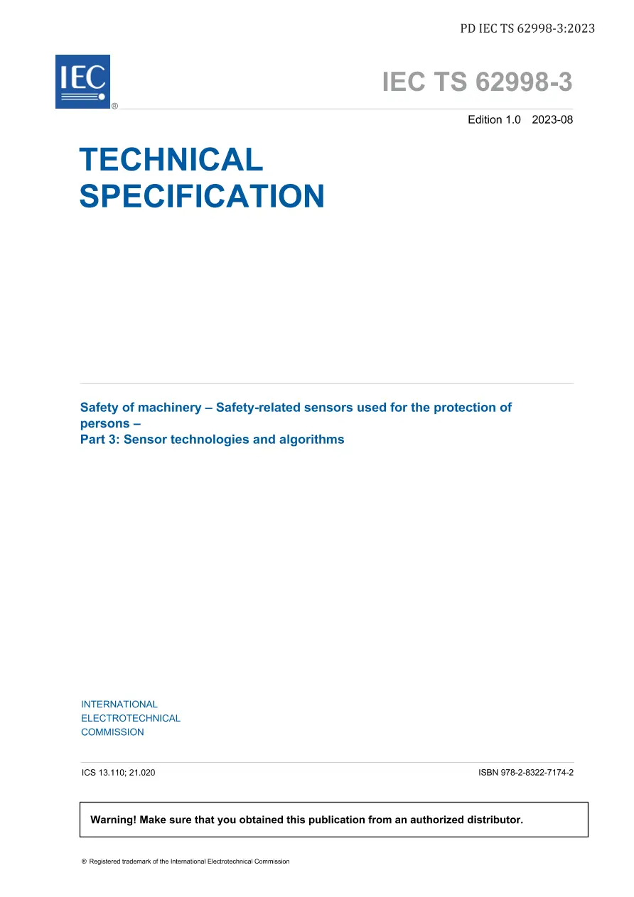 BS PD IEC TS 62998-3:2023 BS PD IEC TS 62998-3:2023