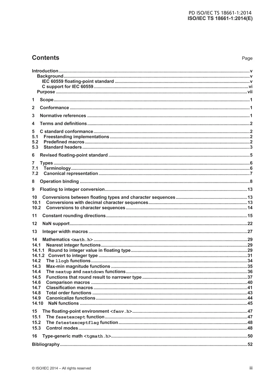 BS PD ISO/IEC TS 18661-1:2014 BS PD ISO/IEC TS 18661-1:2014