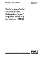 BS DD ENV ISO 11079:1999 BS DD ENV ISO 11079:1999