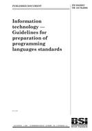 BS PD ISO/IEC TR 10176:2003 BS PD ISO/IEC TR 10176:2003