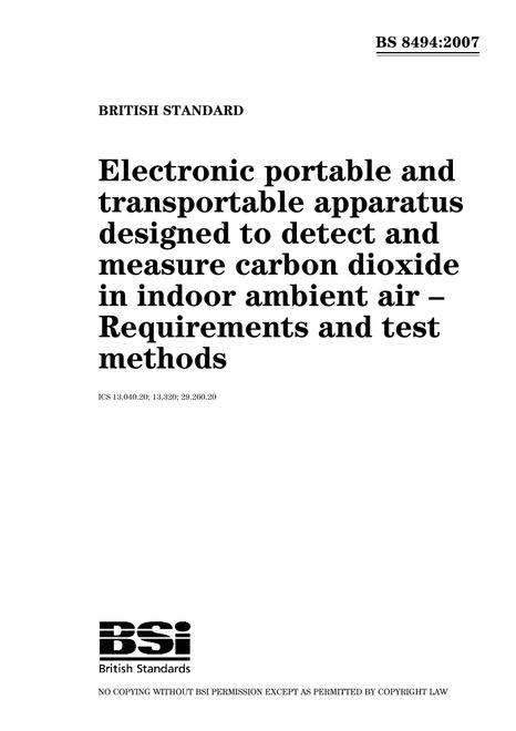 BS 8494:2007 BS 8494:2007