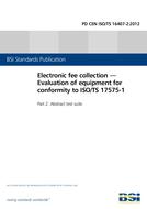 BS PD CEN ISO/TS 16407-2:2012 BS PD CEN ISO/TS 16407-2:2012