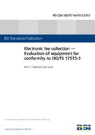 BS PD CEN ISO/TS 16410-2:2012 BS PD CEN ISO/TS 16410-2:2012