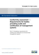 BS PD ISO/IEC TS 17021-2:2012 BS PD ISO/IEC TS 17021-2:2012