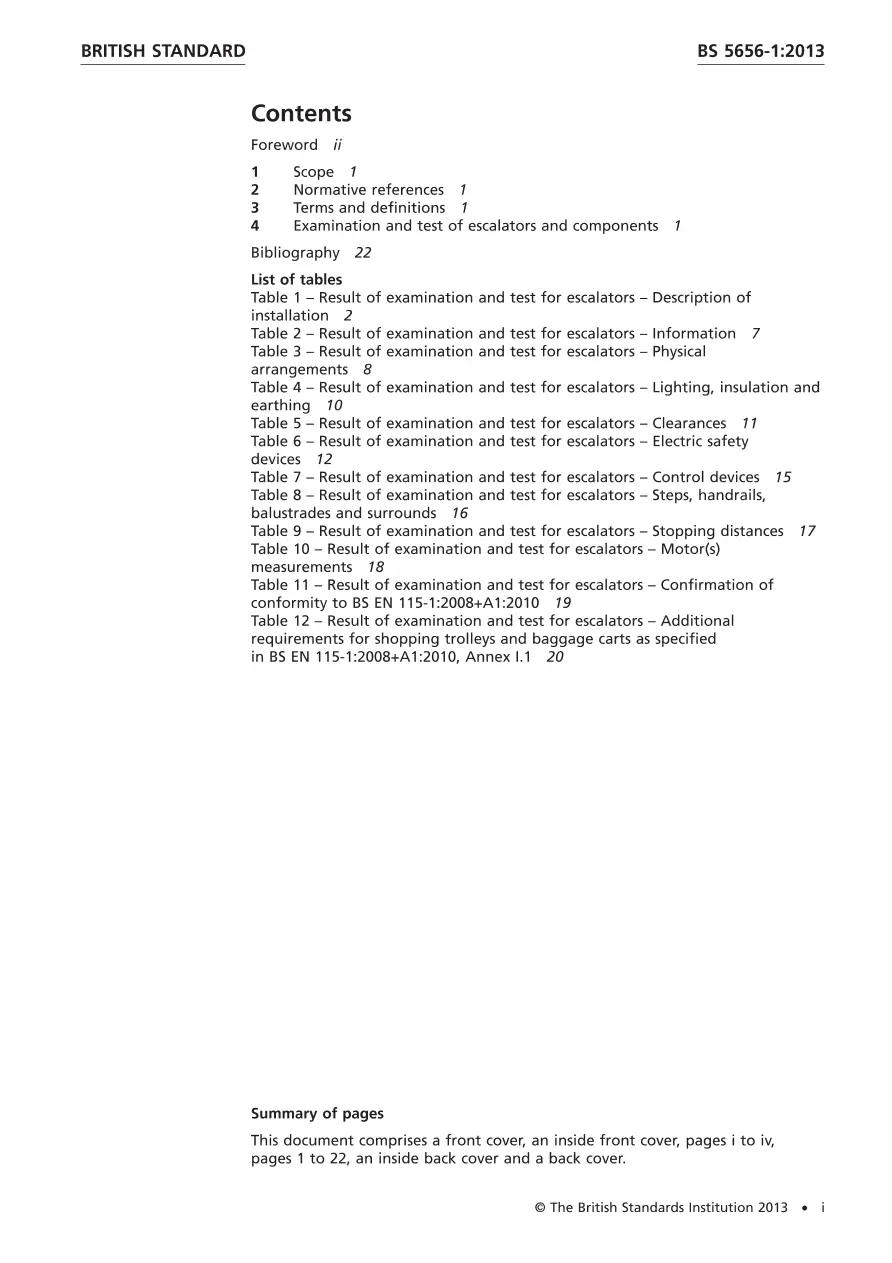 BS 5656-1:2013 BS 5656-1:2013