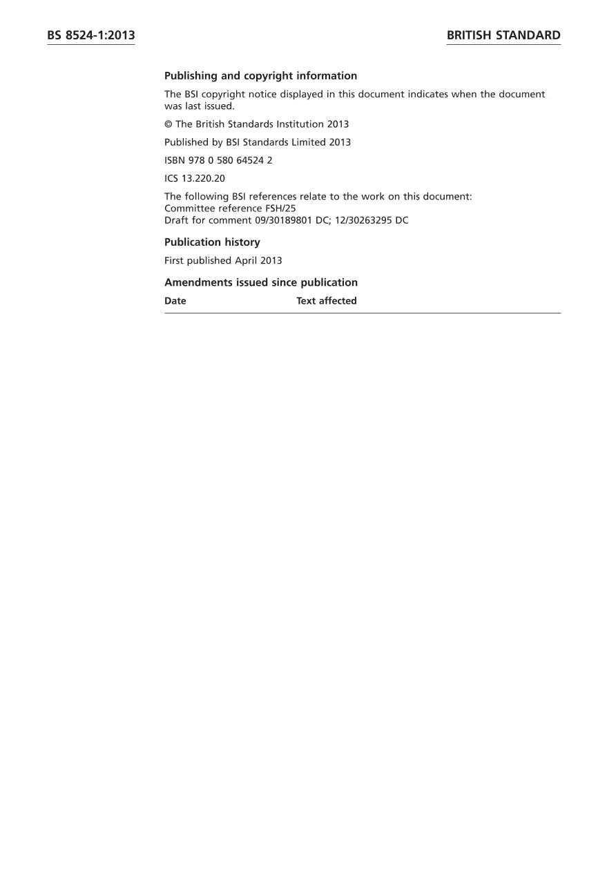 BS 8524-1:2013 BS 8524-1:2013