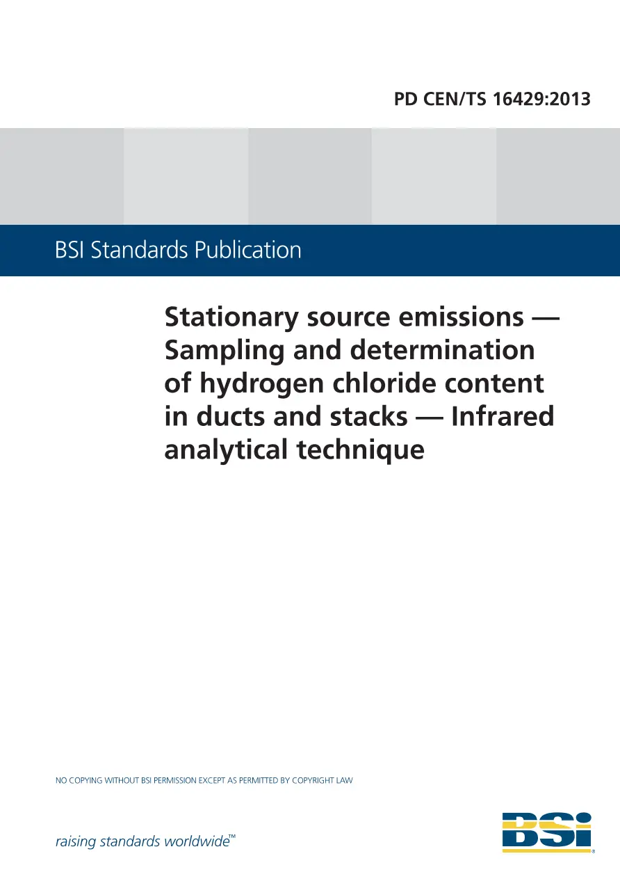 BS PD CEN/TS 16429:2013 BS PD CEN/TS 16429:2013