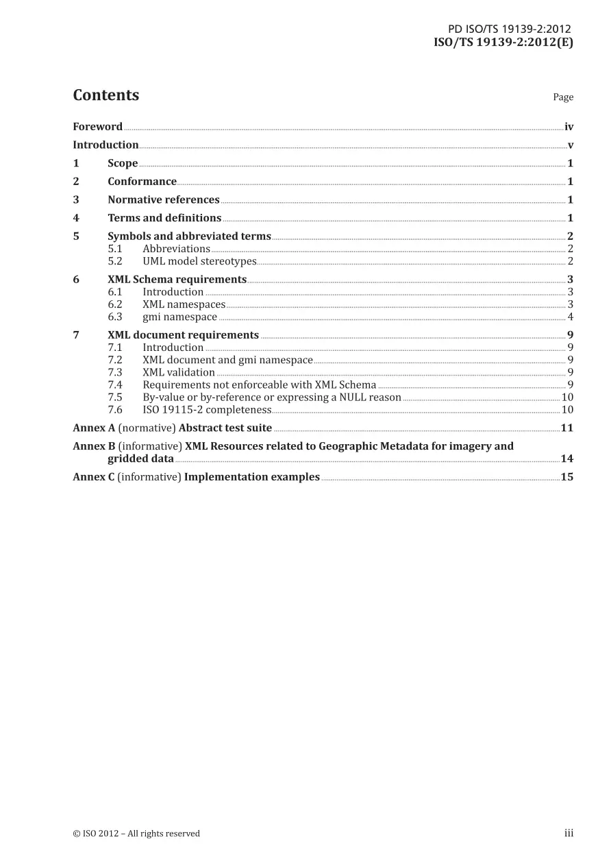 BS PD ISO/TS 19139-2:2012 BS PD ISO/TS 19139-2:2012