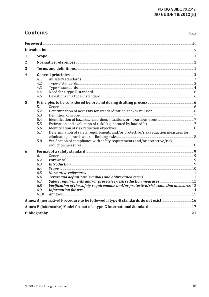 BS PD ISO GUIDE 78:2012 BS PD ISO GUIDE 78:2012