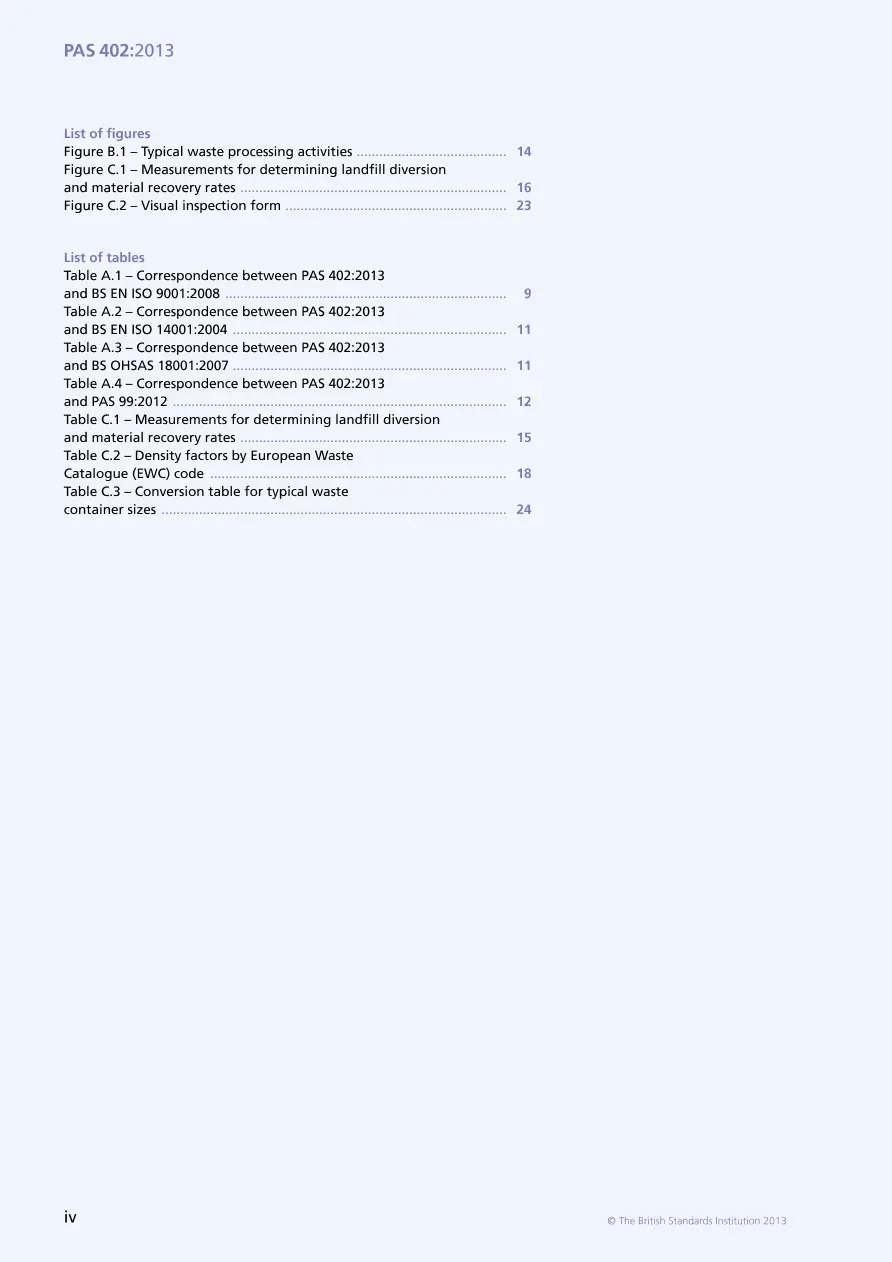 BS PAS 402:2013 BS PAS 402:2013