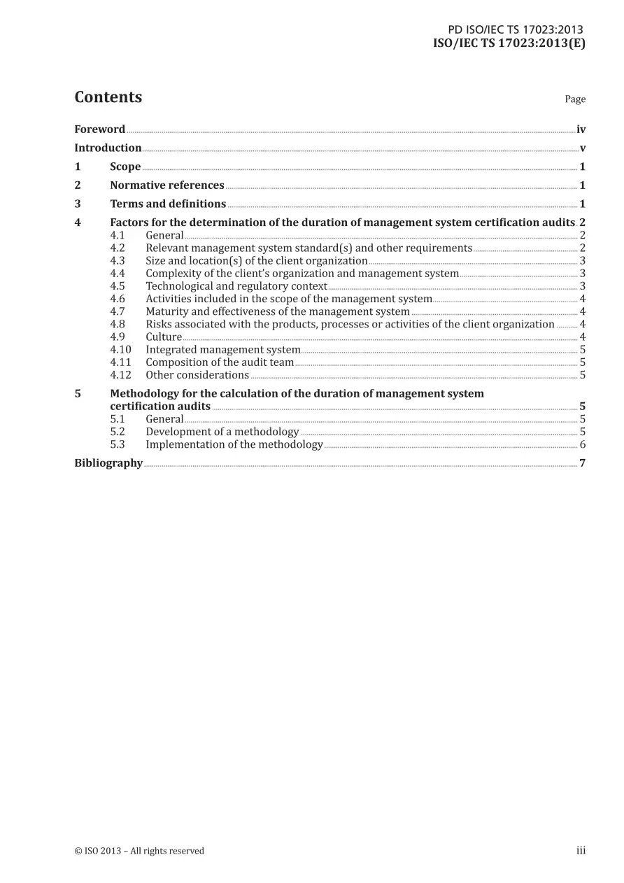 BS PD ISO/IEC TS 17023:2013 BS PD ISO/IEC TS 17023:2013
