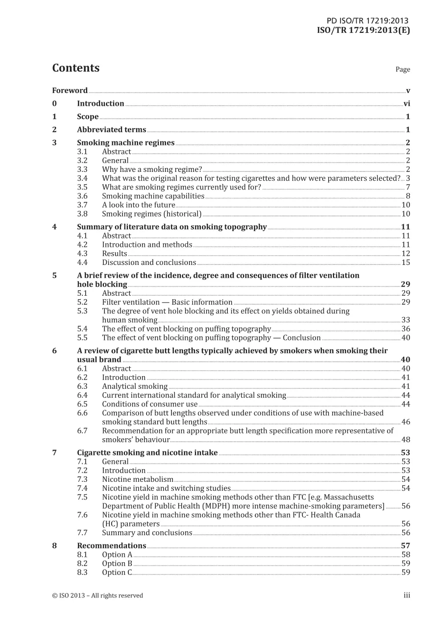 BS PD ISO/TR 17219:2013 BS PD ISO/TR 17219:2013
