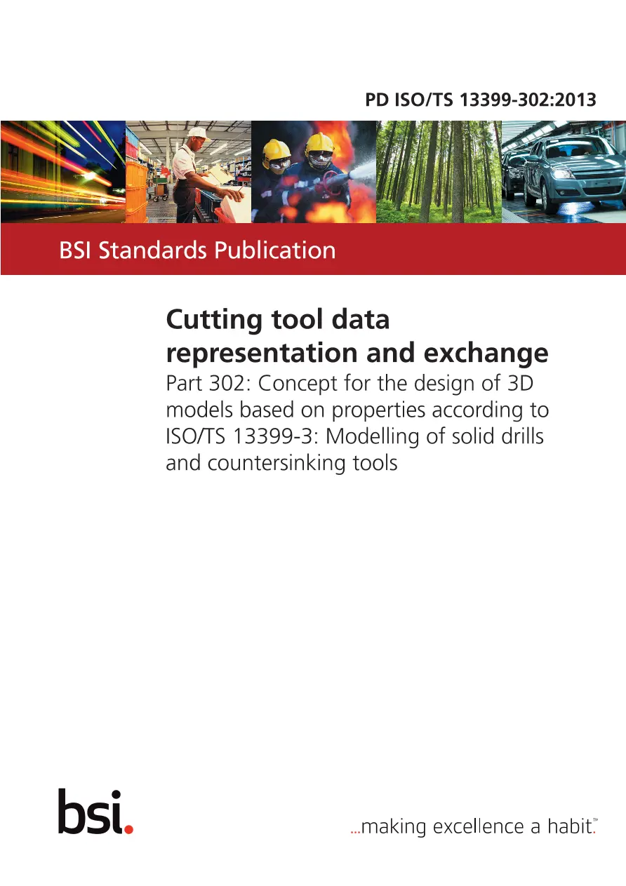BS PD ISO/TS 13399-302:2013 BS PD ISO/TS 13399-302:2013
