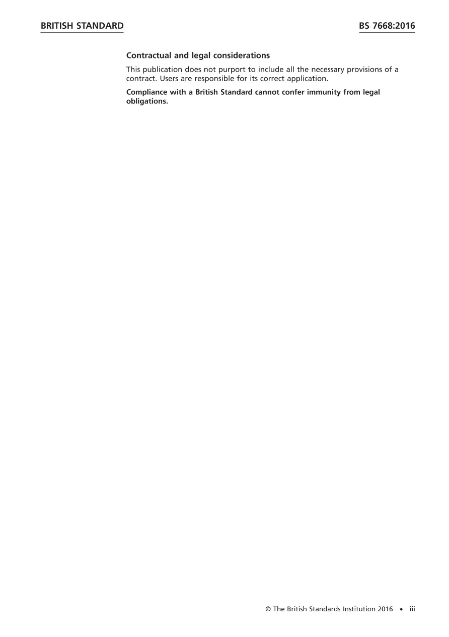 BS 7668:2016 BS 7668:2016