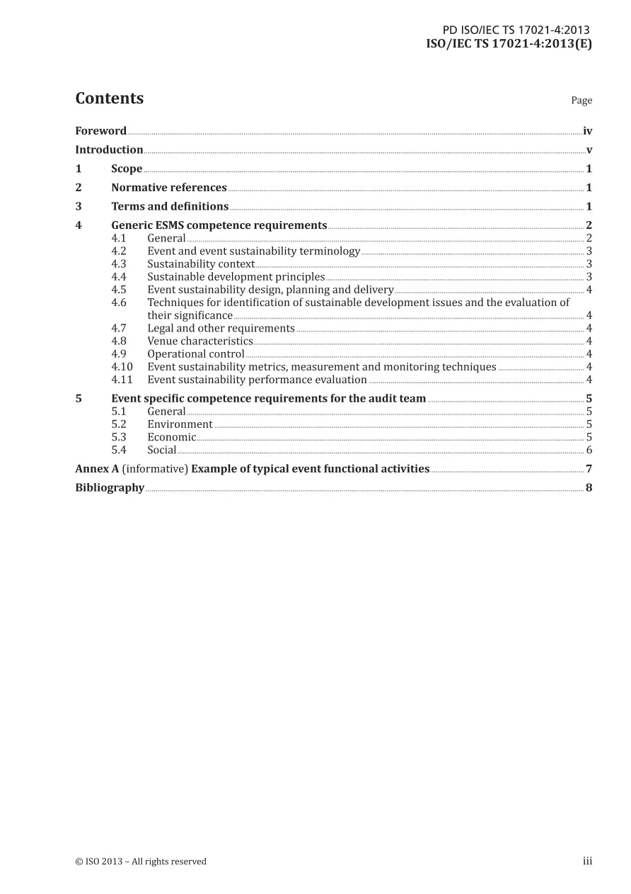 BS PD ISO/IEC TS 17021-4:2013 BS PD ISO/IEC TS 17021-4:2013