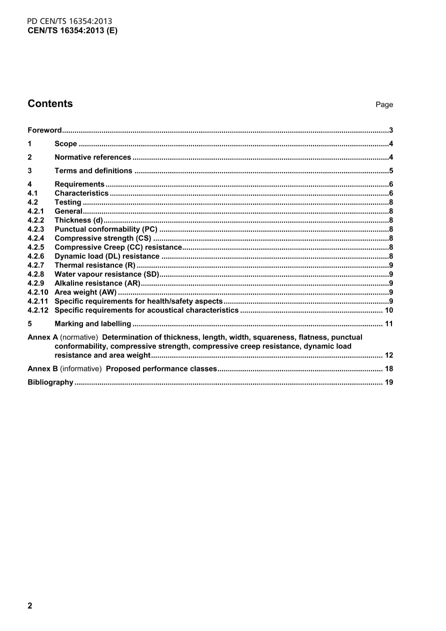 BS PD CEN/TS 16354:2013 BS PD CEN/TS 16354:2013