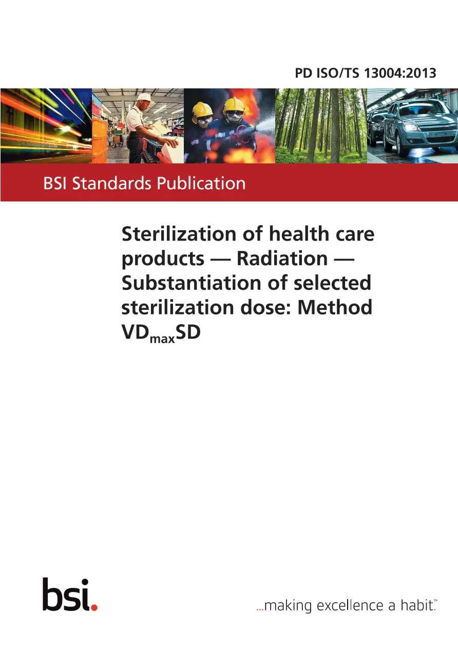 BS PD ISO/TS 13004:2013 BS PD ISO/TS 13004:2013