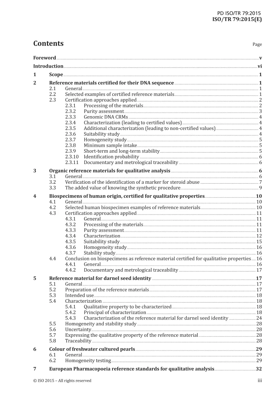 BS PD ISO/TR 79:2015 BS PD ISO/TR 79:2015