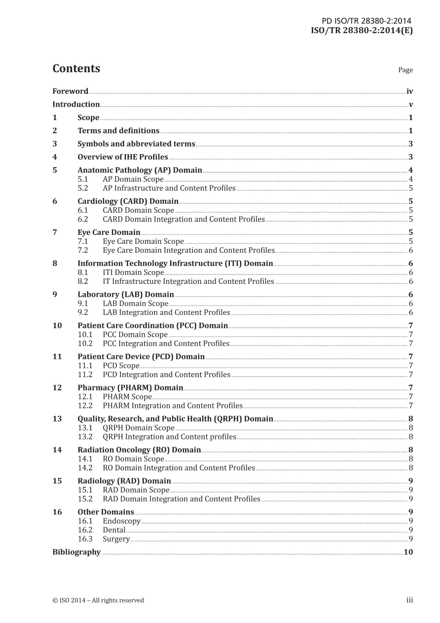 BS PD ISO/TR 28380-2:2014 BS PD ISO/TR 28380-2:2014
