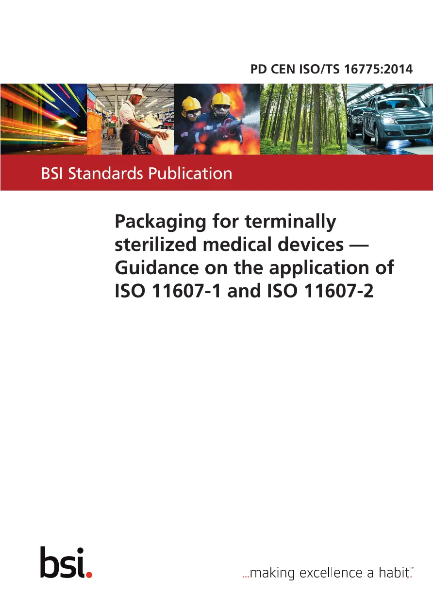 BS PD CEN ISO/TS 16775:2014 BS PD CEN ISO/TS 16775:2014