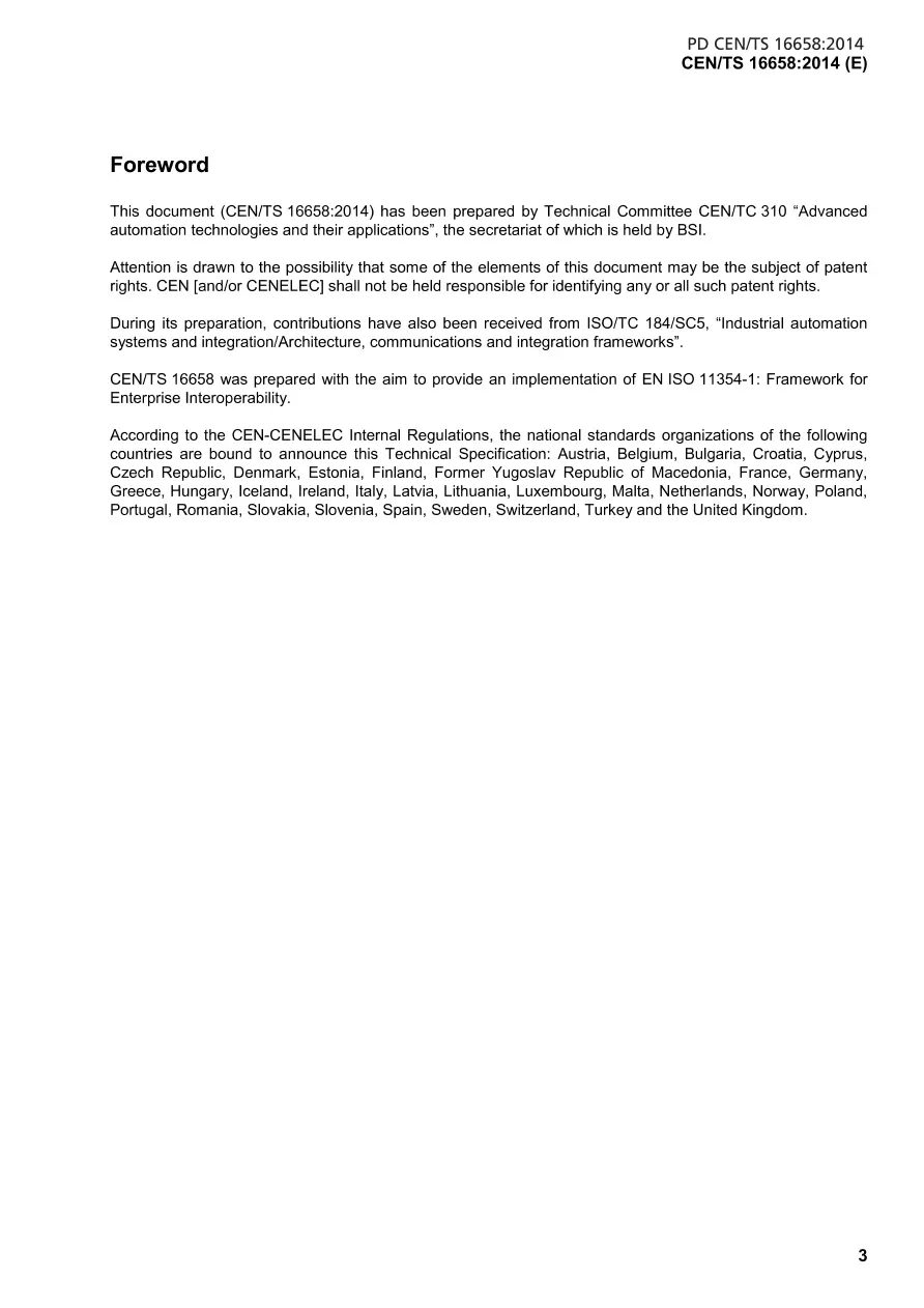 BS PD CEN/TS 16658:2014 BS PD CEN/TS 16658:2014
