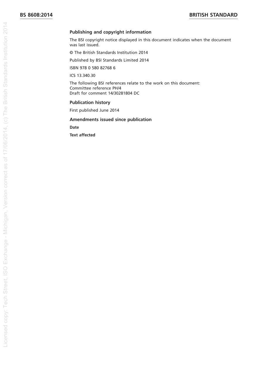 BS 8608:2014 BS 8608:2014