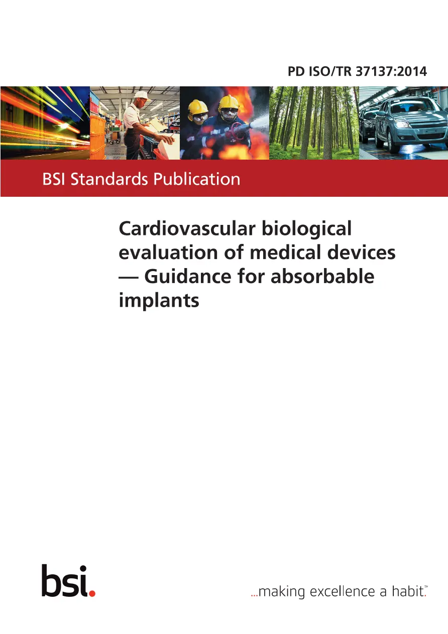 BS PD ISO/TR 37137:2014 BS PD ISO/TR 37137:2014