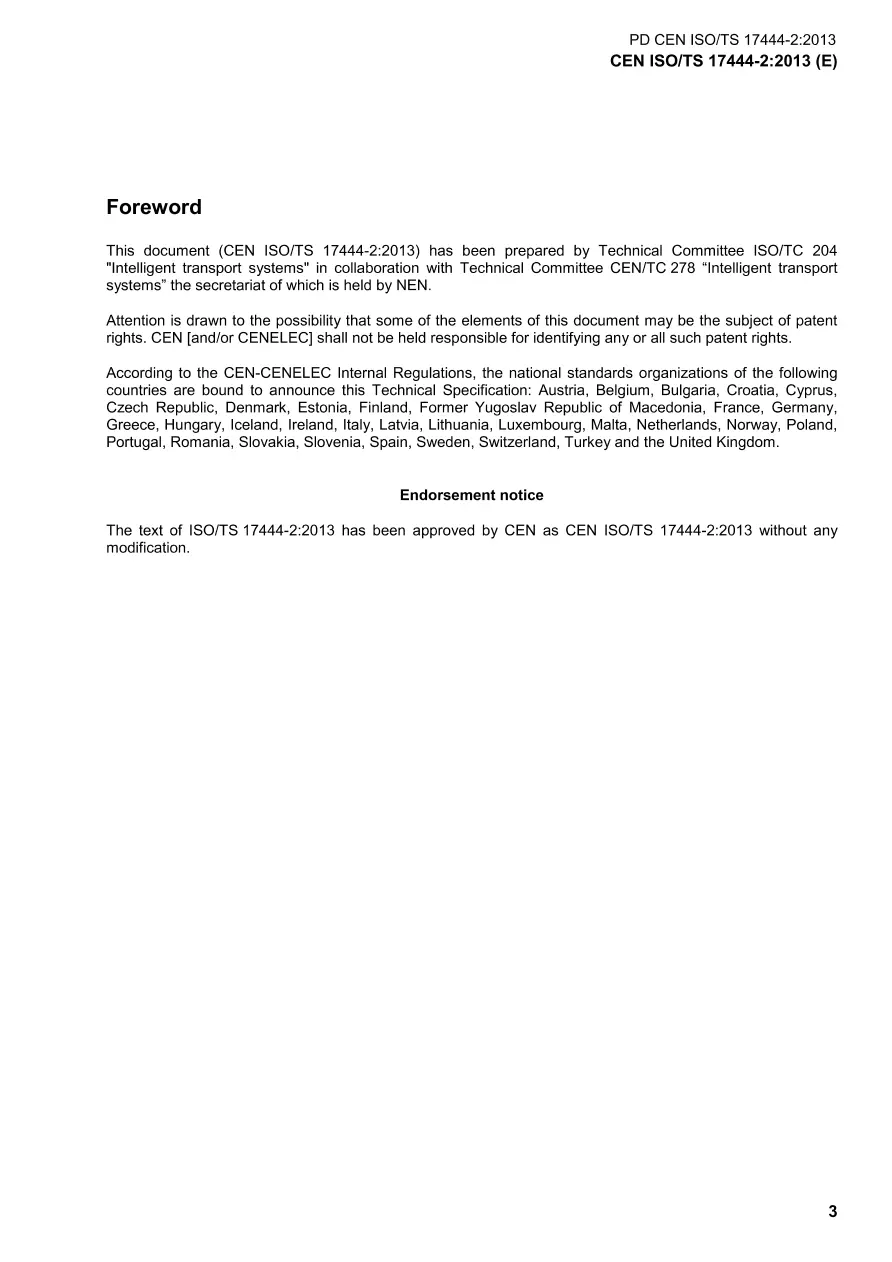 BS PD CEN ISO/TS 17444-2:2013 BS PD CEN ISO/TS 17444-2:2013
