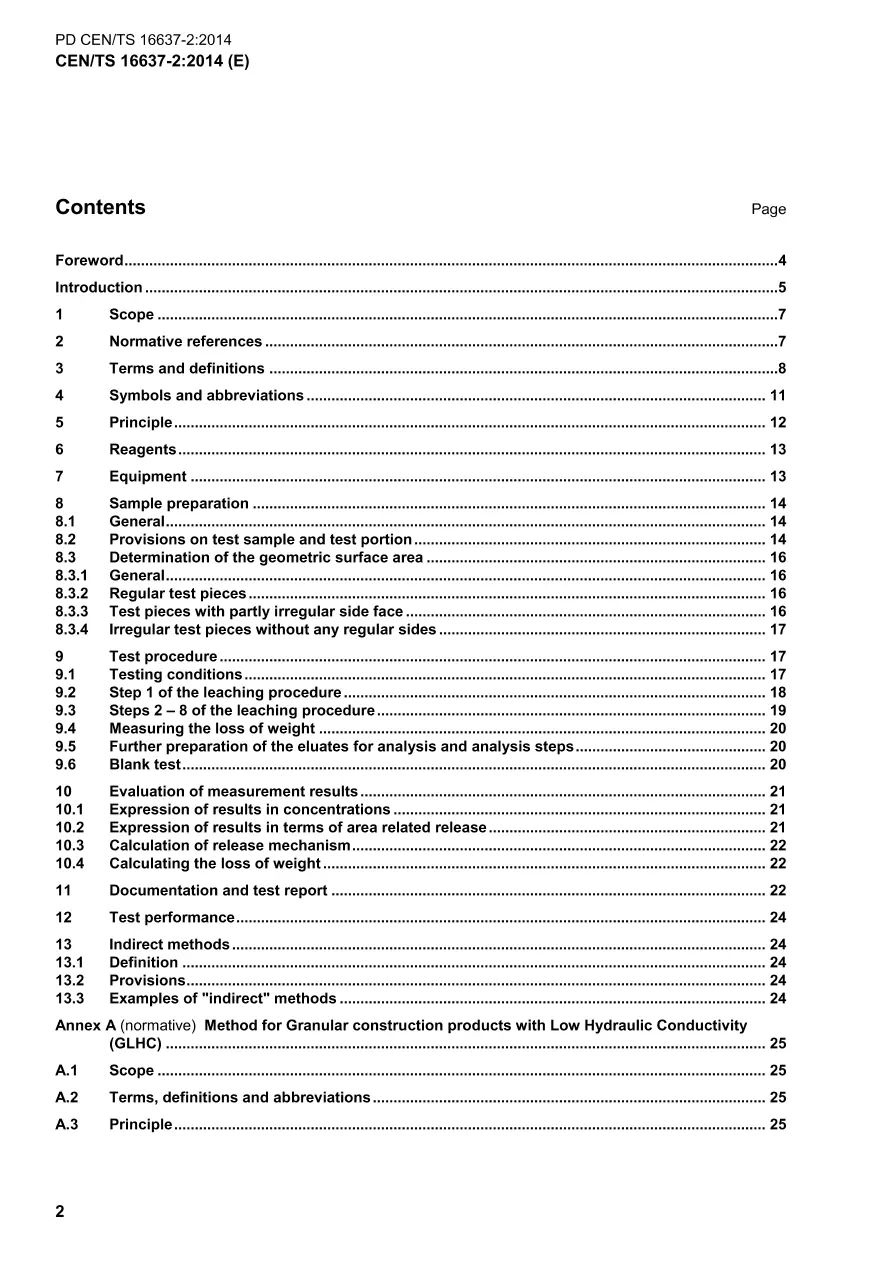 BS PD CEN/TS 16637-2:2014 BS PD CEN/TS 16637-2:2014