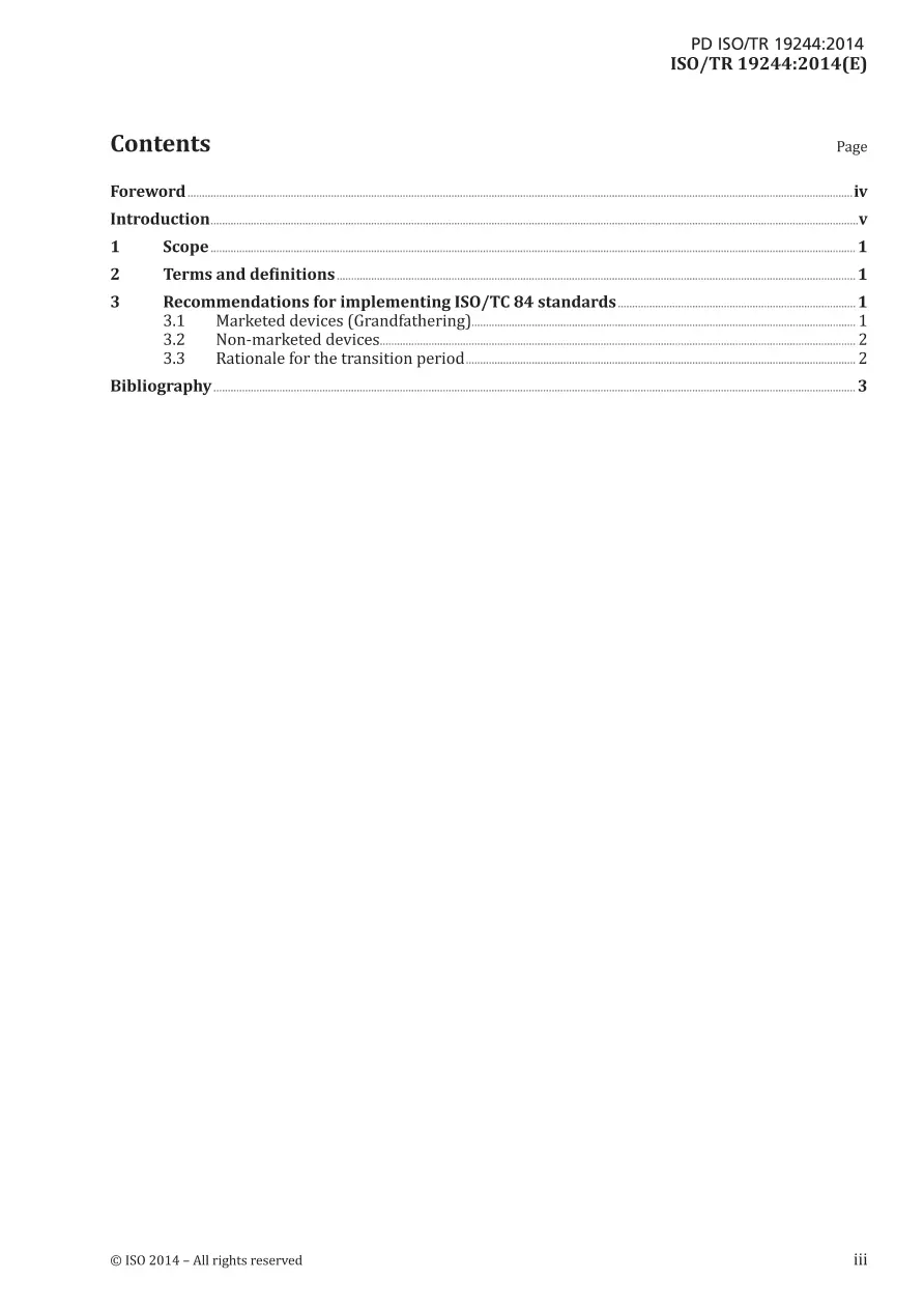 BS PD ISO/TR 19244:2014 BS PD ISO/TR 19244:2014