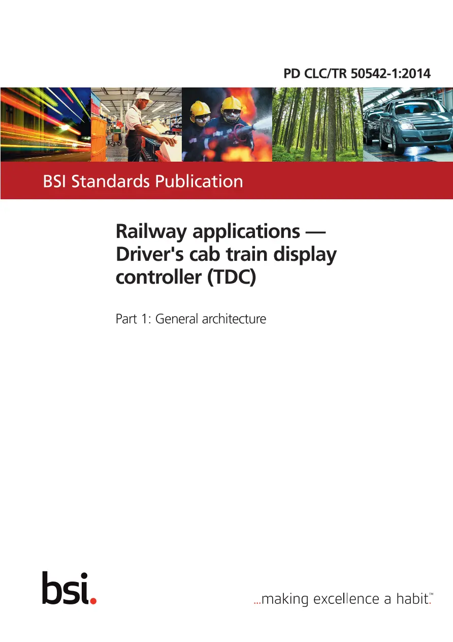 BS PD CLC/TR 50542-1:2014 BS PD CLC/TR 50542-1:2014