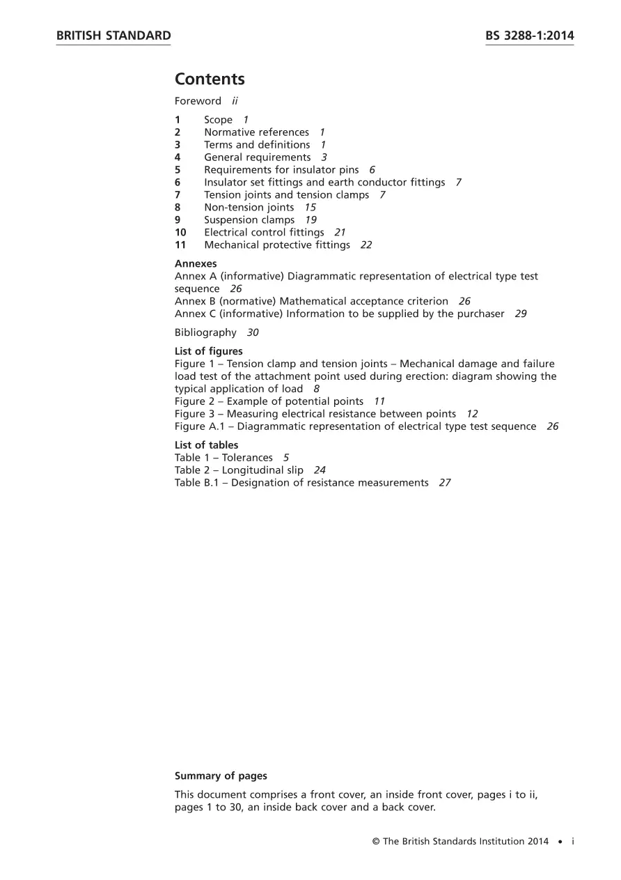 BS 3288-1:2014 BS 3288-1:2014