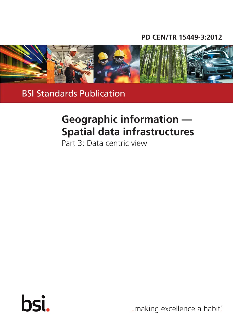 BS PD CEN/TR 15449-3:2012 BS PD CEN/TR 15449-3:2012