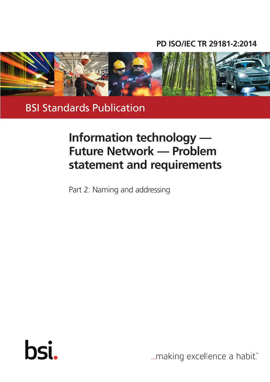 BS PD ISO/IEC TR 29181-2:2014 BS PD ISO/IEC TR 29181-2:2014