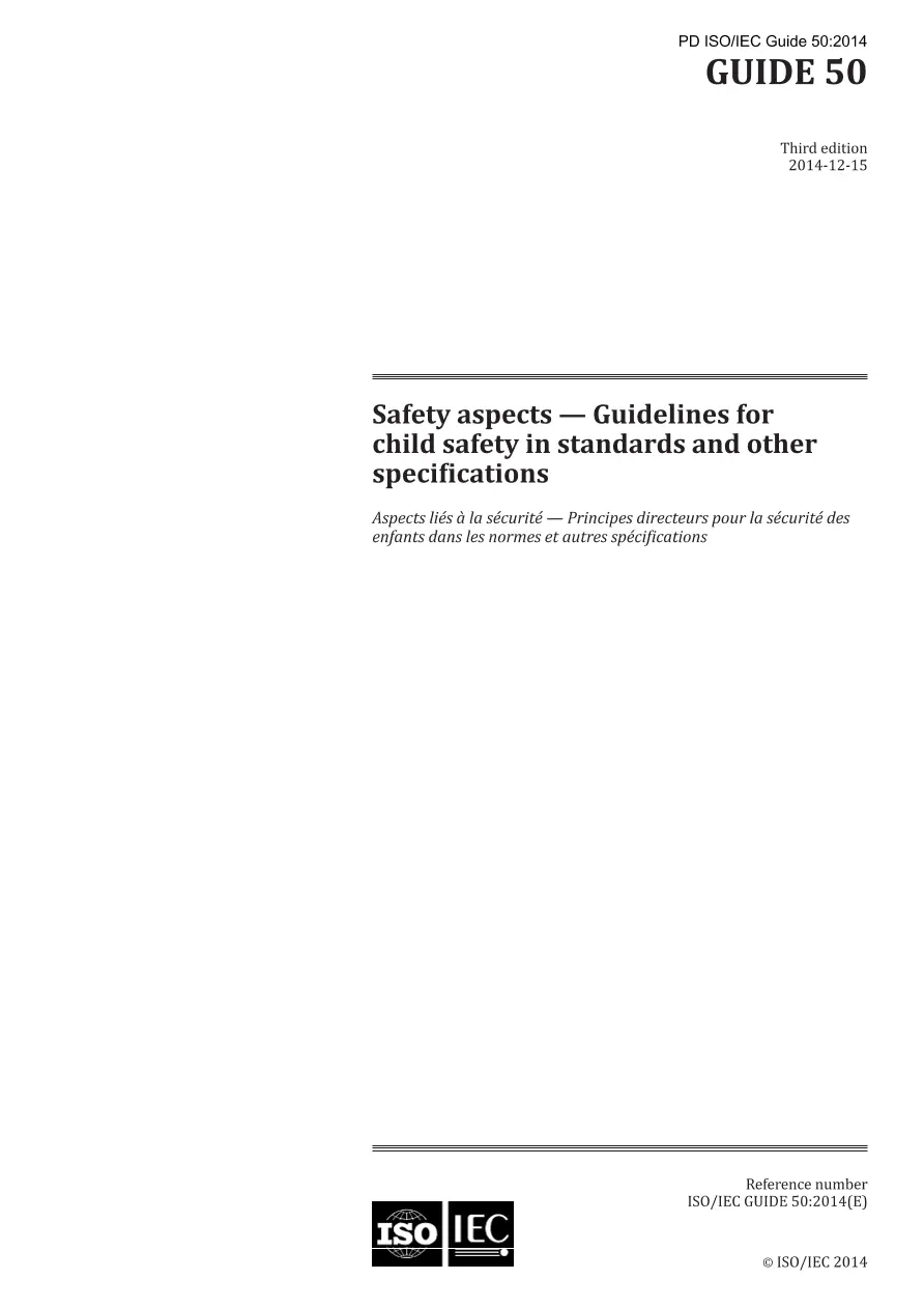 BS PD ISO/IEC GUIDE 50:2014 BS PD ISO/IEC GUIDE 50:2014