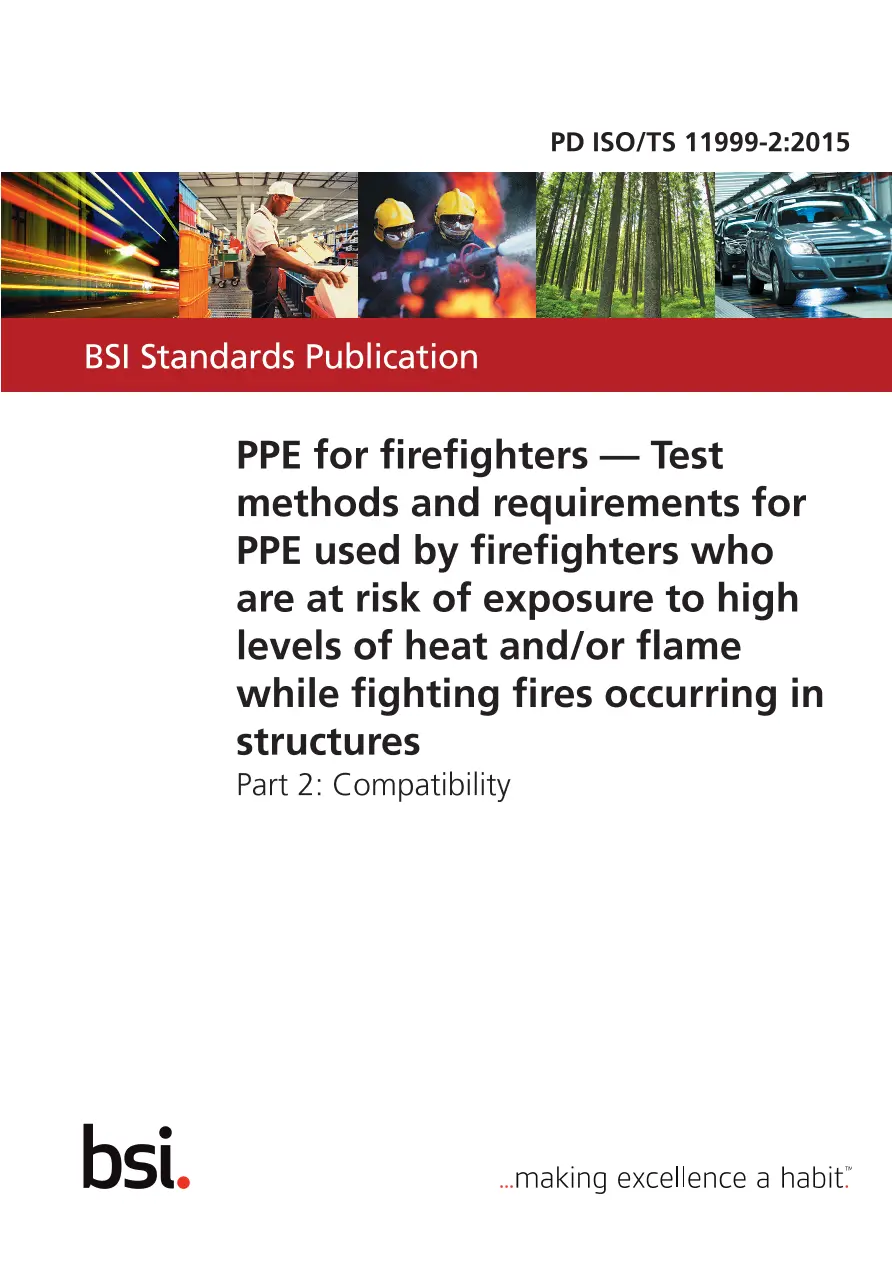 BS PD ISO/TS 11999-2:2015 BS PD ISO/TS 11999-2:2015